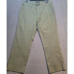 Polo‎ Ralph Lauren Green Cuffed Ankle Pants Women's size 8 NWOT